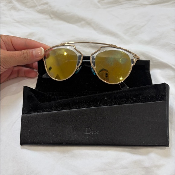 Dior Accessories - Gold Dior so real 48 mm